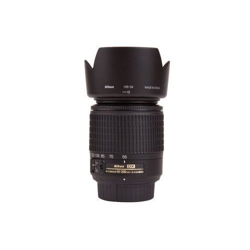 Nikon DX Zoom Nikkor - Objectif à zoom - 55 mm - 200 mm - f/4.0-5.6 G ED AF-S DX - Nikon F - pour Nikon D5300, D810; F; FM; N