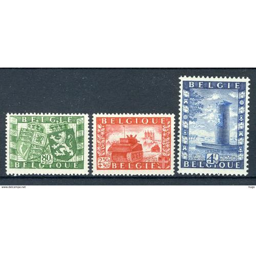 Belgique Timbres Union Belgo-Britannique 1950