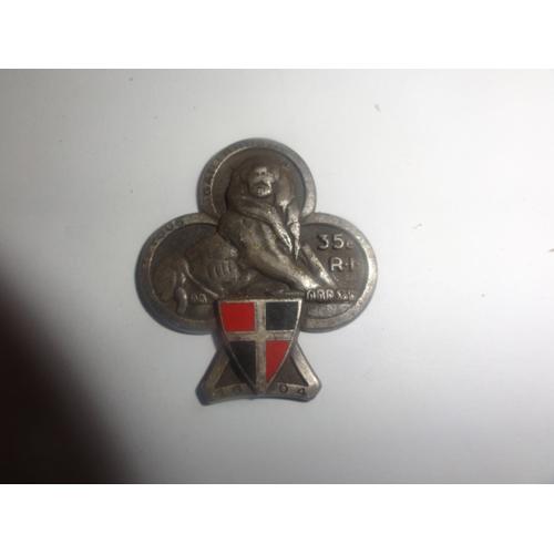 Insigne 35°Régiment D'infanterie Sans Attache