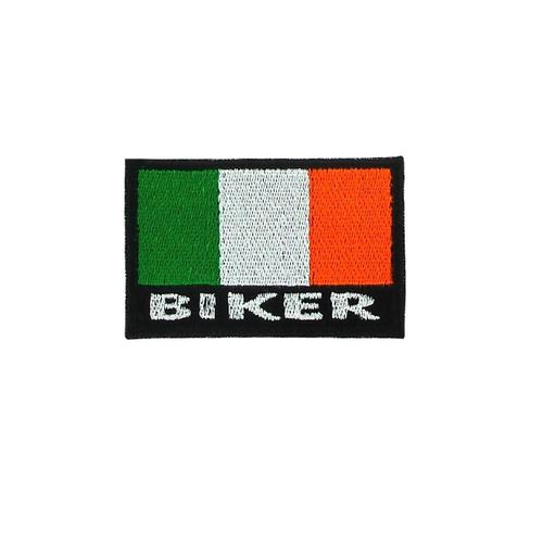 Patch Ecusson Brode Backpack Motard Biker Blouson Drapeau Irlande Irlandais