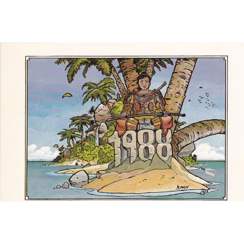 Carte Postale Adamov Philippe Handicap International Réunion (Les Eaux De Mortelune)