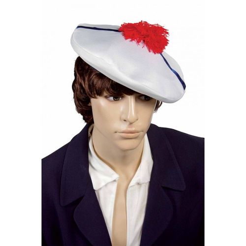 Beret Marin En Tissu - Taille: Unique