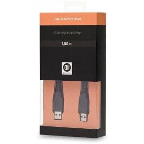 D2 Diffusion - Câble USB - USB (M) pour USB (M) - USB 2.0 - 1.8 m