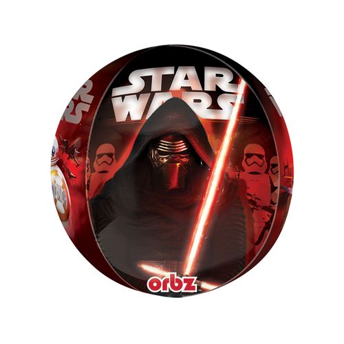 Ballon En Aluminium Personnages Star Wars Vii. 38 X 40 Cm