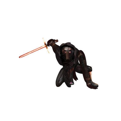 Ballon En Aluminium Kylo Ren Star Wars Vii. 177 X 104 Cm