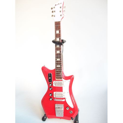 Guitare Miniature Axe Heaven Airline De Jack White Des White Stripes