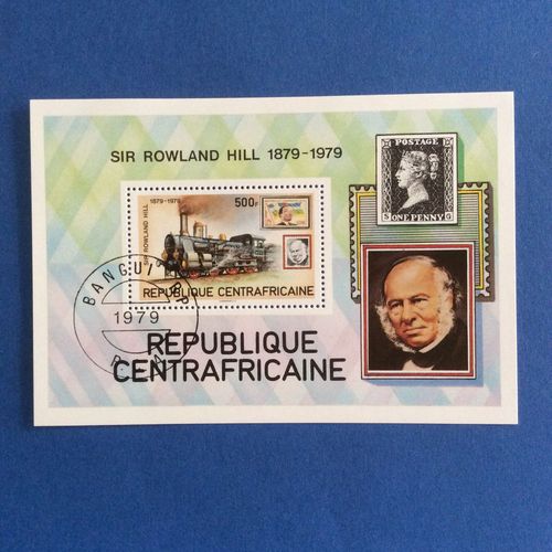 Centrafrique - 100ème Anniversaire De La Mort De Rowland Hill
