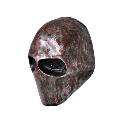 Armée de fibre de verre de masque Airsoft Paintball casque (noir