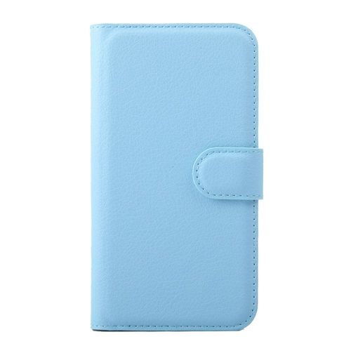 Etui Type Portefeuille Bleu Pour Huawei Y5 Rabat Latéral Articulé Fonction Sta