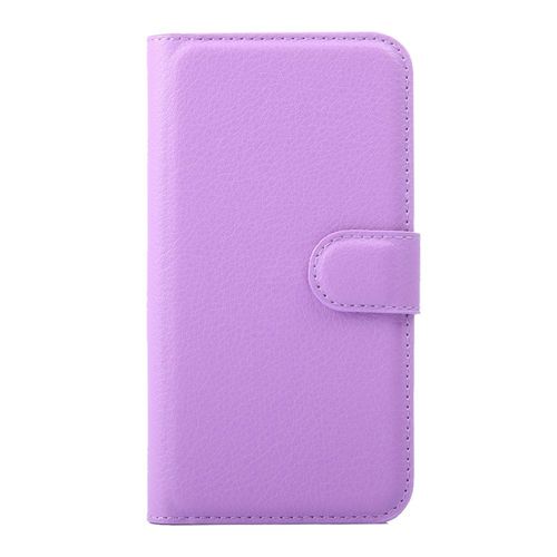 Etui Type Portefeuille Lilas Pour Huawei Y5 Rabat Latéral Articulé Fonction Stan
