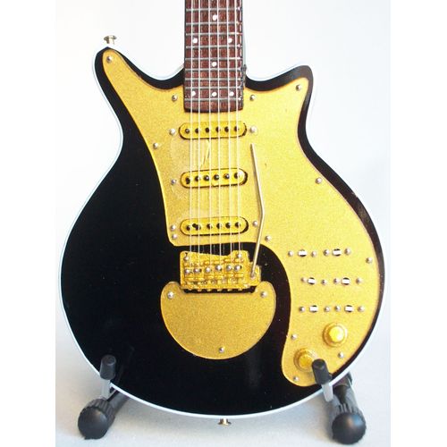 Guitare Miniature Bmg Black 'n Gold De Brian May De Queen