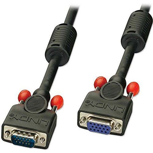 Lindy - Rallonge VGA, noir, 3m