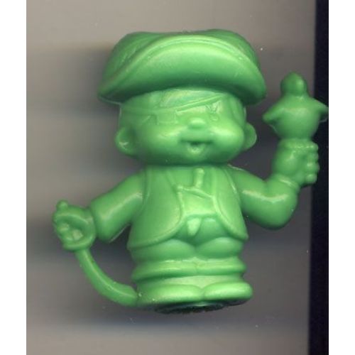 Figurine Kiki Monchichi - Bonux Ajena Sekiguchi - Kiki Pirate - Vert