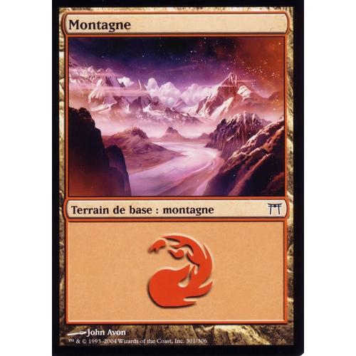 Montagne - Foil - Guerriers De Kamigawa - C - 301/306