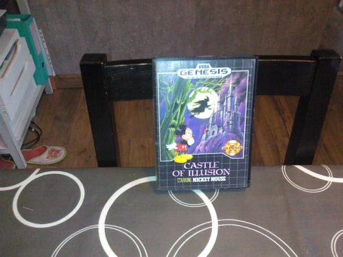 Jeu Md : Castle Of Illusion Starring Mickey Mouse Sur Megadrive