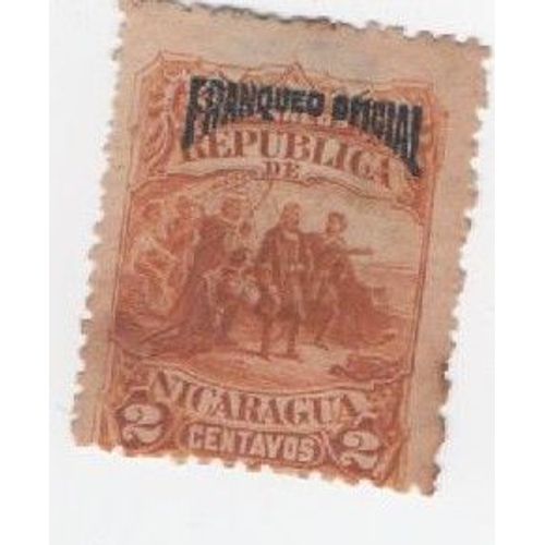Timbre De Service Nicaragua 