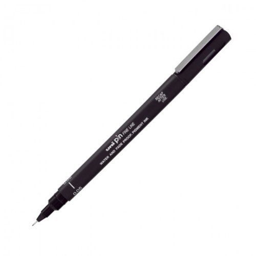 Uni-Ball 05200 N Stylo Pointe Calibrée 0,5 Mm Noir Lot De 12