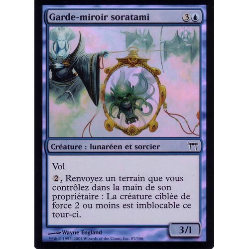 Garde- Miroir Soratami - Foil - Guerriers De Kamigawa - C - 87/306