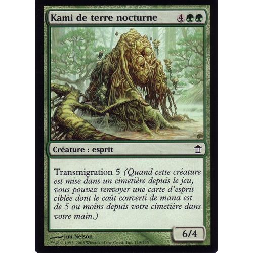 Kami De Terre Nocturne - Foil - Libérateurs De Kamigawa - C - 139/165