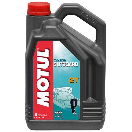 Huile 2 Temps Minérale Moteurs Hors-Bord 5 L  Motul