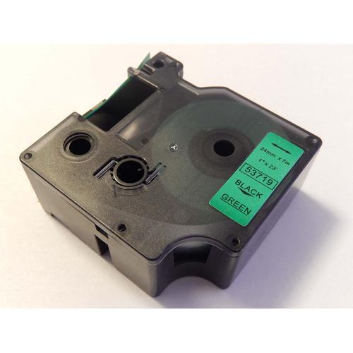 Cassette ? ruban vhbw 24mm pour Dymo LabelWriter Duo, Duo 400, Duo 450 comme Dymo D1, 53719.