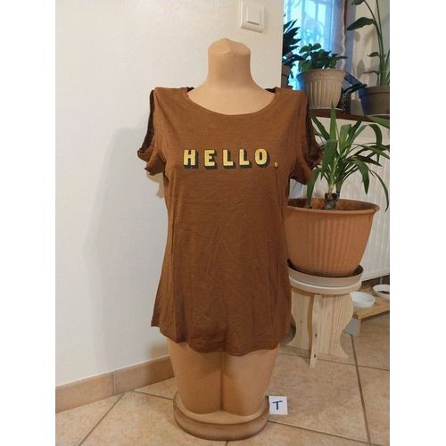 Tee-Shirt Femme Camaïeu Taille L Neuf (12)