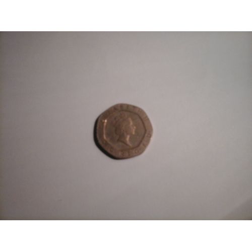 Grande Bretagne = Pièce De 20 (Twenty) Pence De 1987 Elizabeth 2