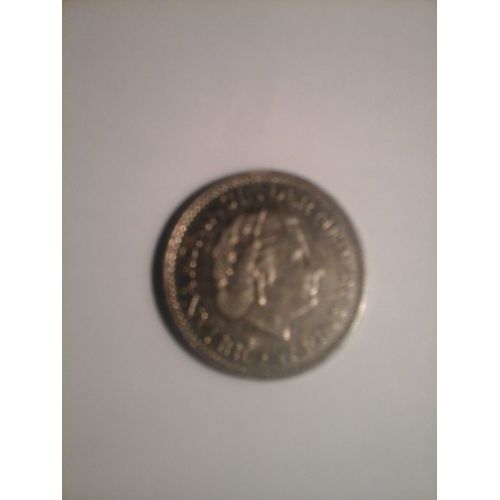 Pays Bas (Nederland) = Pièce De 1 Gulden De 1980 , En Nickel.