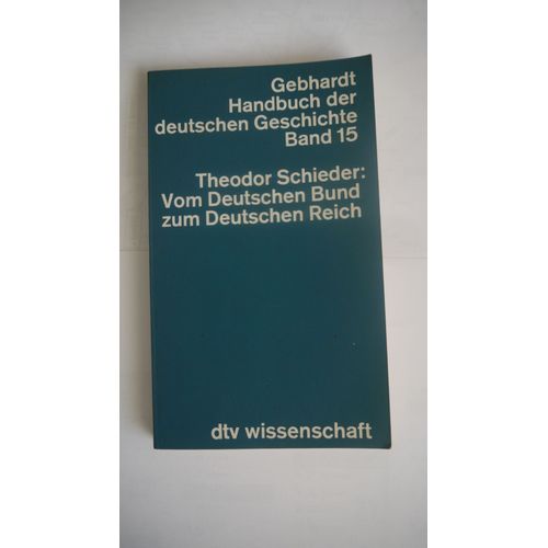 Vom Deutschen Bund Zum Deutschen Reich