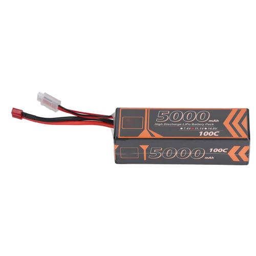 Prise Rouge En Forme De T Zop Power 11.1v 5000mah 100c 3s Lipo (Livrée Avec Batterie Intégrée)