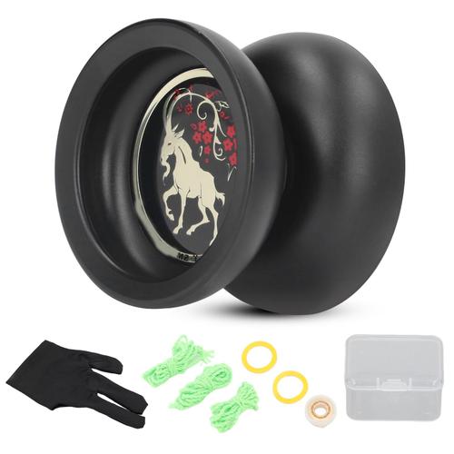 Jouet Athlétique Yo-Yo En Alliage Pour Garçons, Boule Yoyo En Métal M2 Bélier Yo-Yo