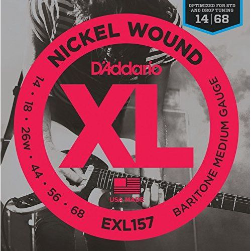 Daddario Exl157 Jeu De Cordes Pour Guitare Électrique Baritone