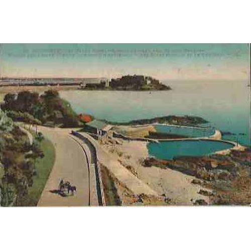 Guernsey, St Peter Port - Les Bains Publics Et Le Chateau