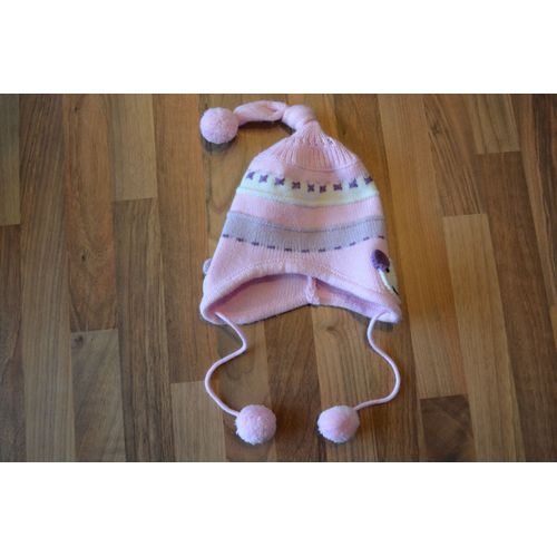 Bonnet Fille Avec Pompons