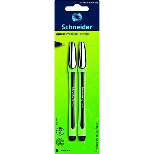 Schneider 79001 / Fineliner Xpress Stylo-Bille Noir Lot De 0,8 (Import Allemagne)