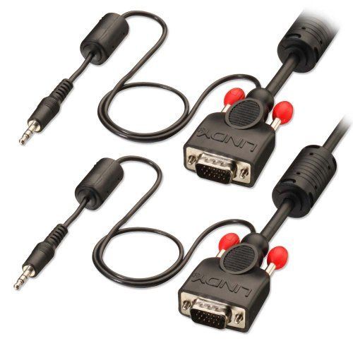 Lindy - Câble VGA & Audio Premium M/M, 3m