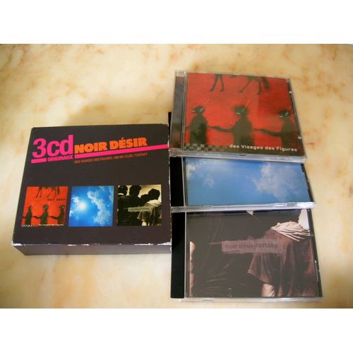 Coffret 3 Cd Originaux Noir Desir