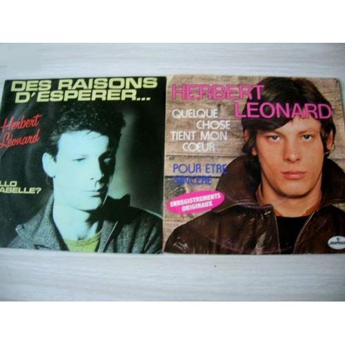 Lot De 2 Disques 45 Tours