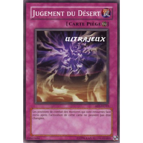 Yu-Gi-Oh! - Ast-Fr103 - Jugement Du Désert - Commune