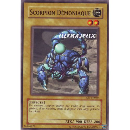Yu-Gi-Oh! - Ast-Fr059 - Scorpion Démoniaque - Commune