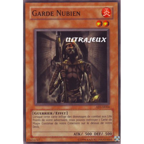Yu-Gi-Oh! - Ast-Fr066 - Garde Nubien - Commune