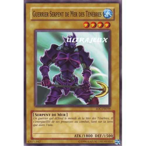 Yu-Gi-Oh! - Ioc-Fr059 - Guerrier Serpent De Mer Des Ténèbres - Commune