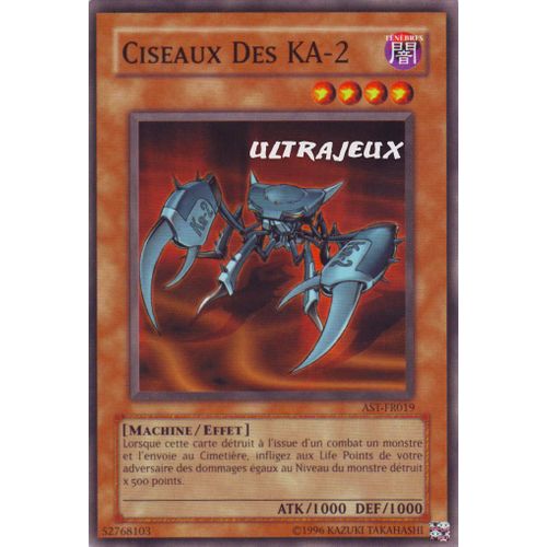 Yu-Gi-Oh! - Ast-Fr019 - Ciseaux Des Ka-2 - Commune