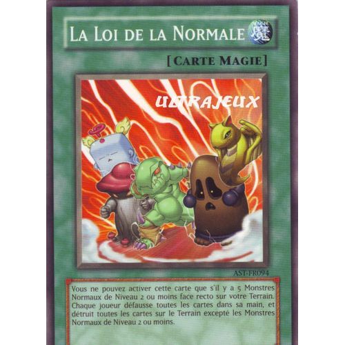 Yu-Gi-Oh! - Ast-Fr094 - La Loi De La Normale - Commune