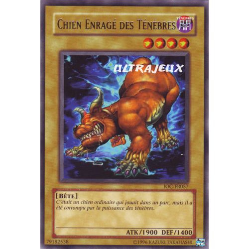 Yu-Gi-Oh! - Ioc-Fr057 - Chien Enragé Des Ténèbres - Rare
