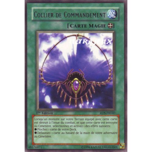 Yu-Gi-Oh! - Rds-Fr040 - Collier De Commandement - Rare