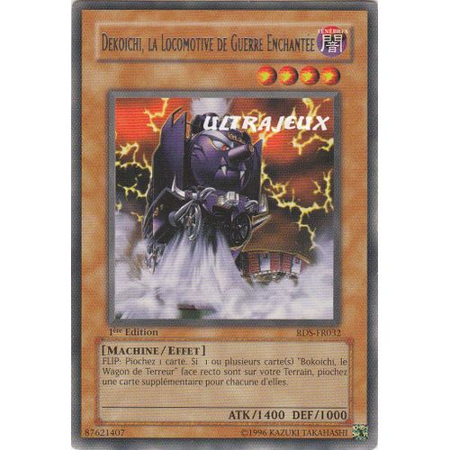 Yu-Gi-Oh! - Rds-Fr032 - Dekoichi, La Locomotive De Guerre Enchantée - Rare