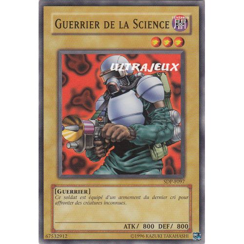 Yu-Gi-Oh! - Sdp-F097 - Guerrier De La Science - Commune