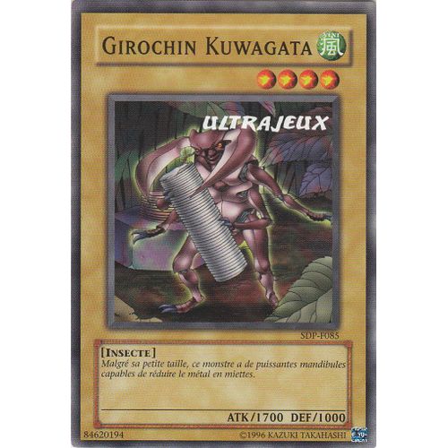 Yu-Gi-Oh! - Sdp-F085 - Girochin Kuwagata - Commune