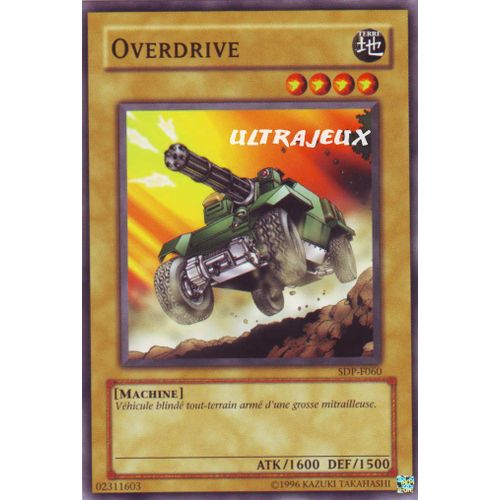 Yu-Gi-Oh! - Sdp-F060 - Overdrive - Commune